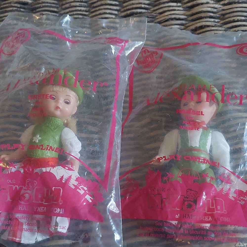 Madame Alexander McDonald's 2010 Hansel & Gretal Dolls